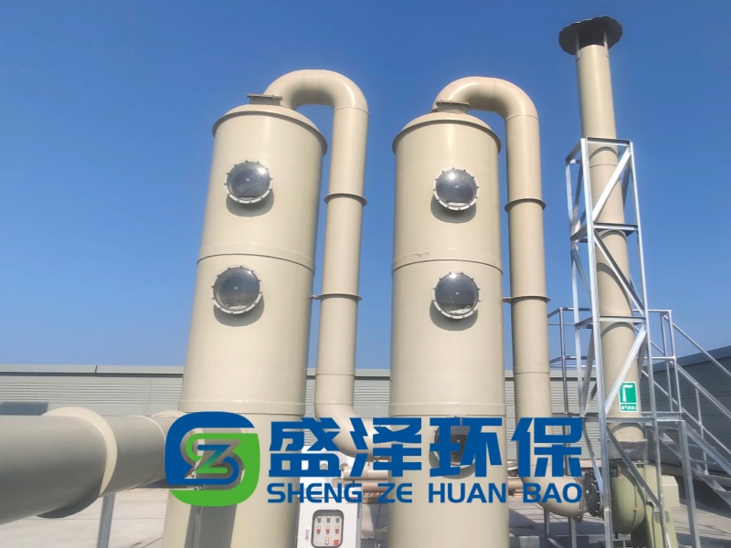 食品制造業(yè)污水站除臭：高效、穩(wěn)定的二級噴淋解決方案